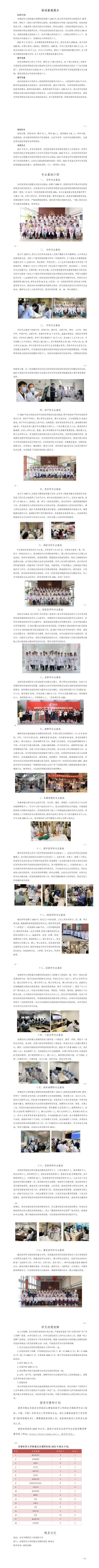 北京朝阳医院2023年住院医师规范化培训招生简章